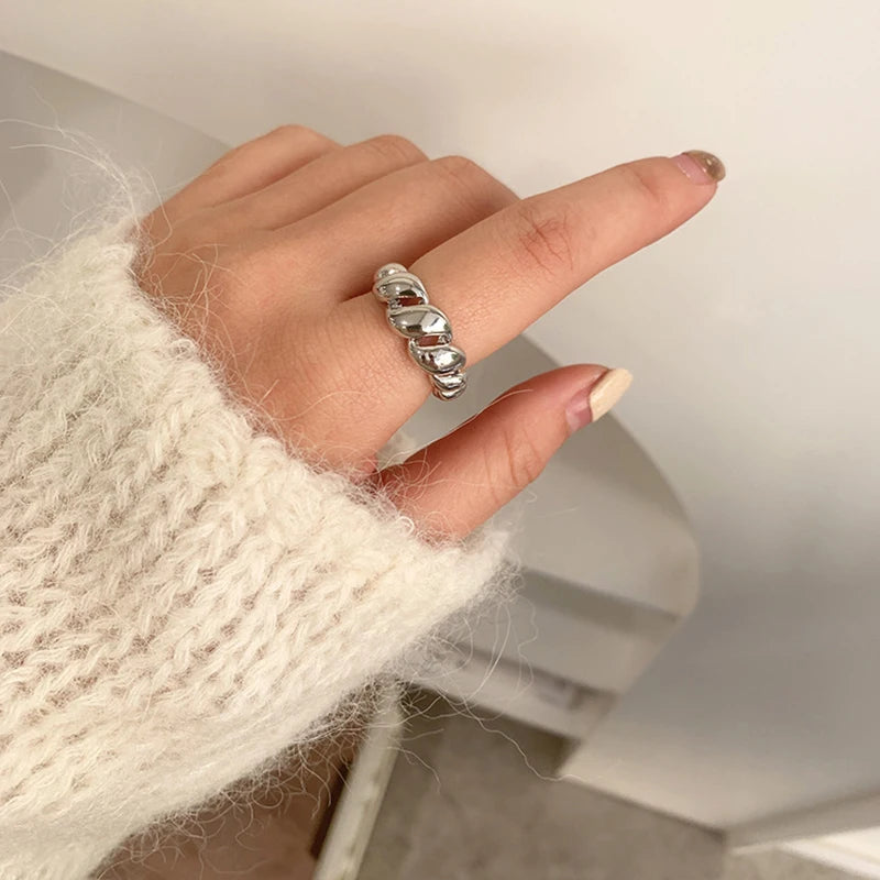 DANA 925 Silver Open Finger Ring