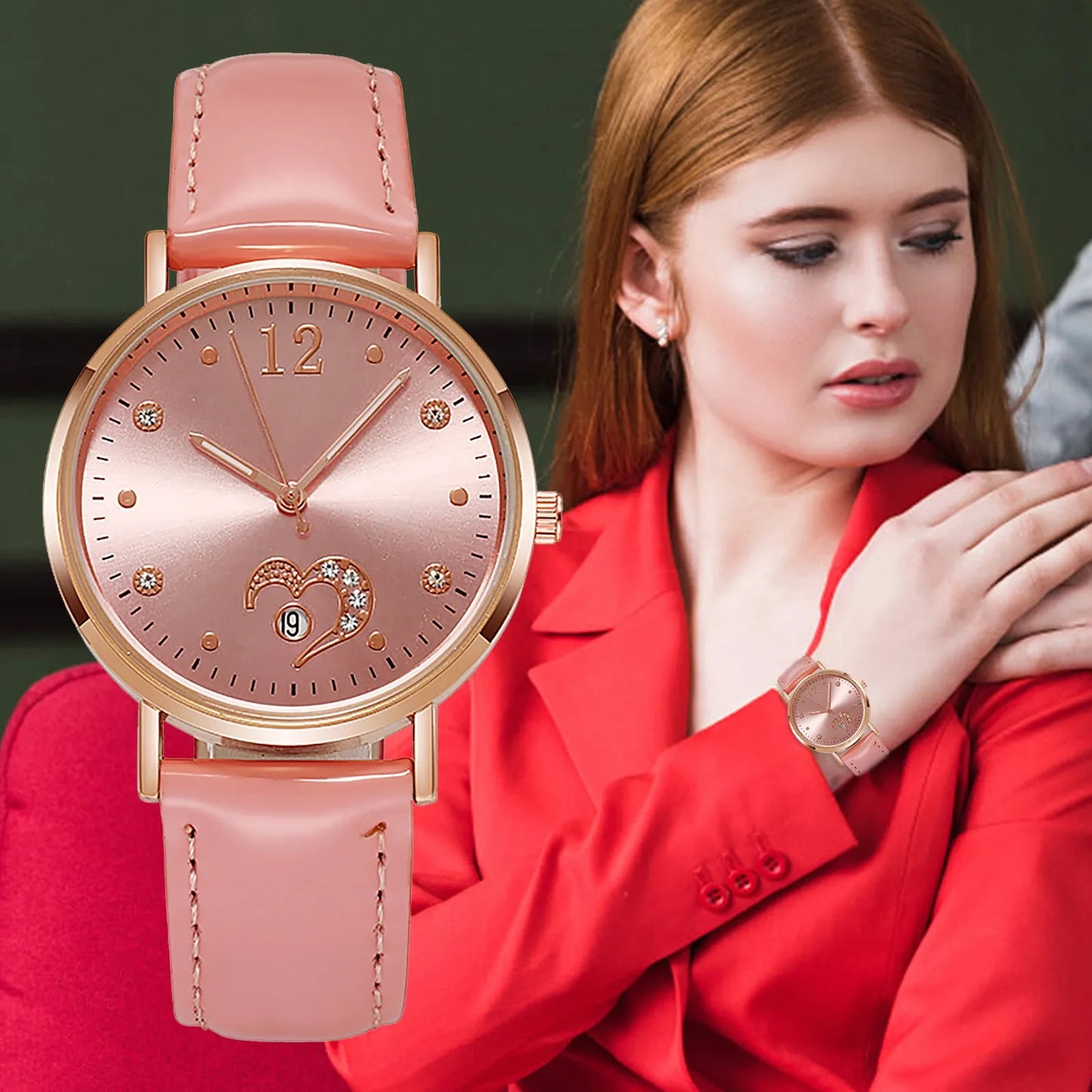 Quartz Leather Analog Quartz Watches