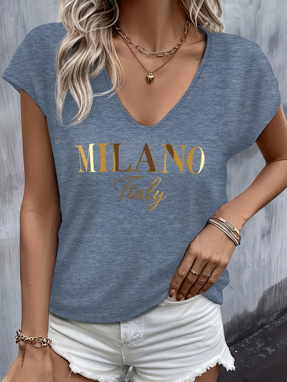 Short sleeved breathable T-shirt