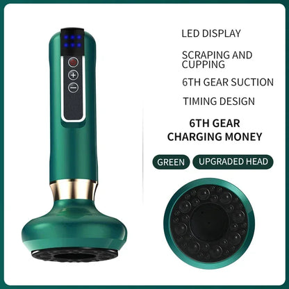 Tricolor Electric Massager Anti Cellulite Vacuum