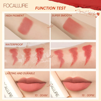 16 Shades Matte Lipstick Natural Super Soft Lip Sticks Waterproof Lip Glaze Balm