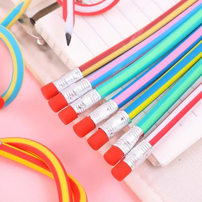 Colorful Magic Bendy Flexible Cute Soft Pencil with Eraser