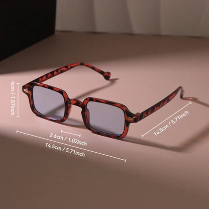 Vintage Square Mirror Punk Sunglasses