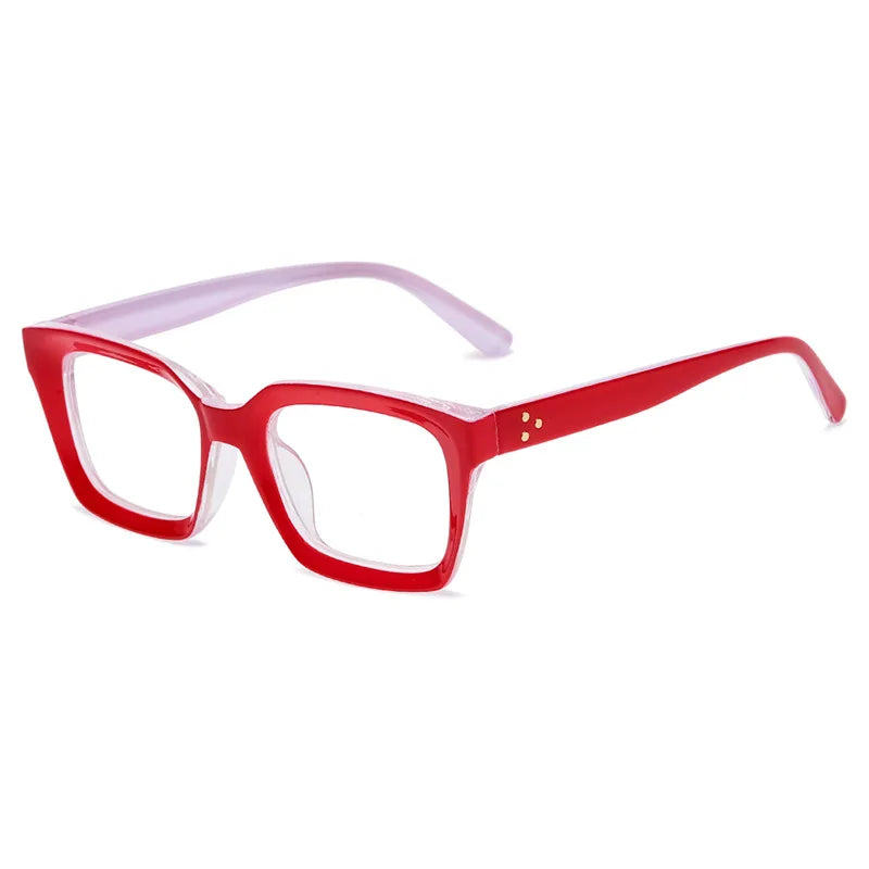 Reading Oversized Square Large Frame Presbyopia Eyeglasses