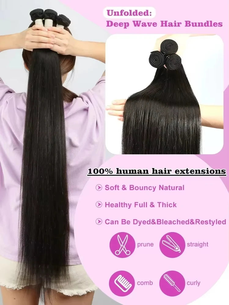 Straight Bundle Human Hair 100%