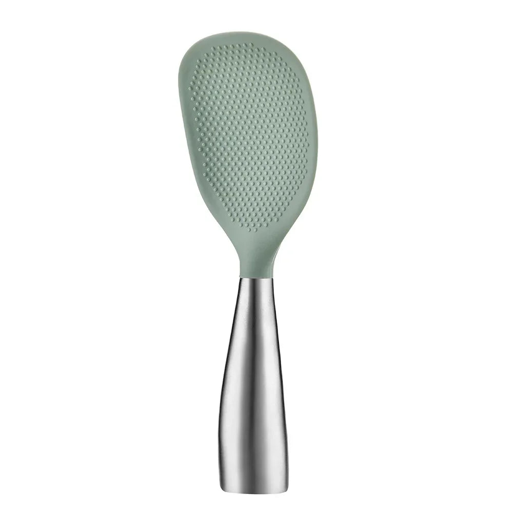 1Pcs Silicone Non-stick Cooking Spoon