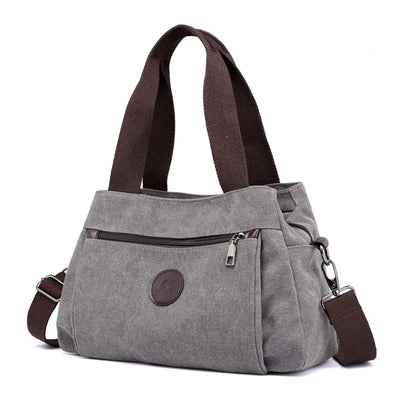 Canvas Handbags Shoulder Messenger Crossbody Tote Large Capacity Bags