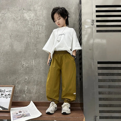 Pants Thin and Breathable Boys and Girls Pant