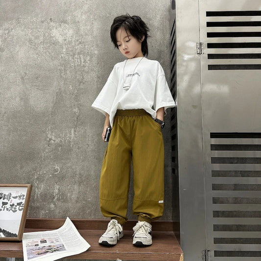 Pants Thin and Breathable Boys and Girls Pant