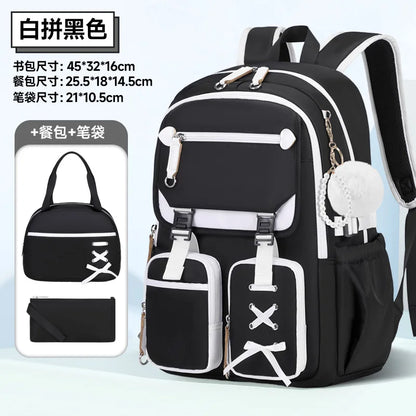 Backpack School Bags Teenage Casual Travel backpack Waterproof