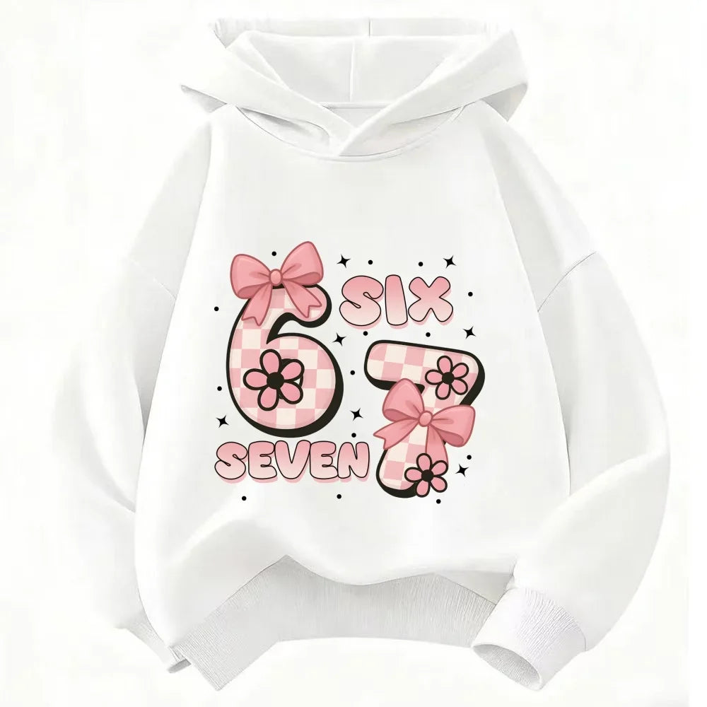 Autumn SIX SEVEN Funny Level 67 Chaos Hooded