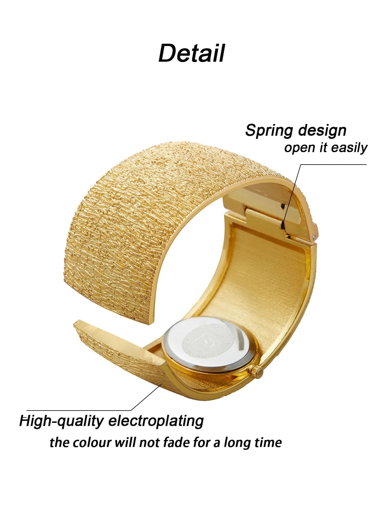 Gold Luxury Bark watch