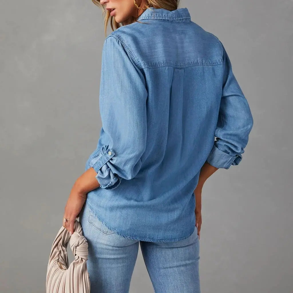 Casual Loose Denim Oversized Shirts