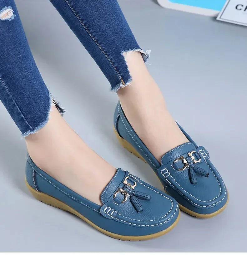Slip Loafers Flat Shoes