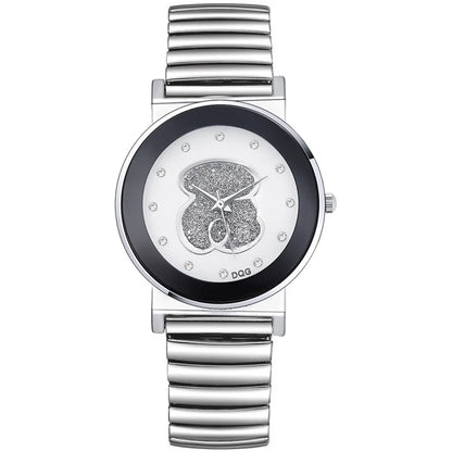 Luxury Bear Diamond Quartz Stretch Creative Watches