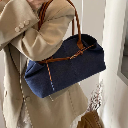Large Capacity Single Armpit Shoulder Bag