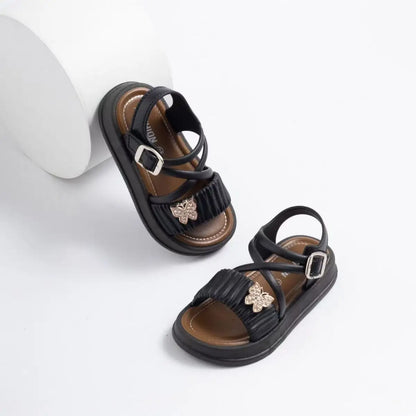 Korean Style Open-Toe Elegant Princess Cute Versatile Sandals