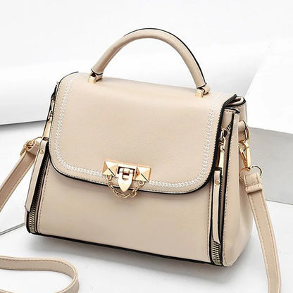 DANA leather shoulder straddle bag