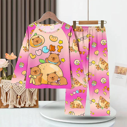 Sleepers Cartoon Boutique Long Sleeve 3 4 5 6 7 8 9 10 11 12 Yrs Pajamas