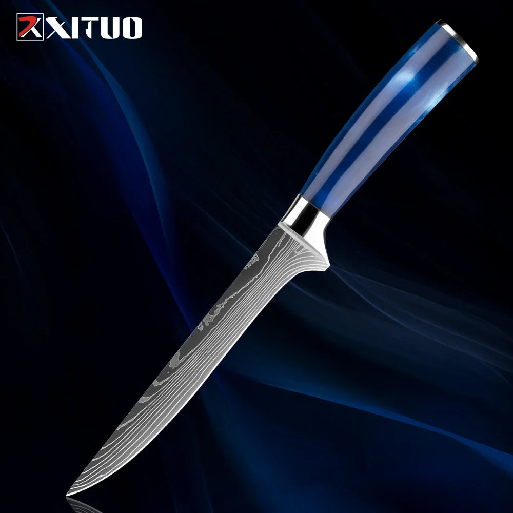 Stainless Steel Chef Knife Kitchen Knife Set
