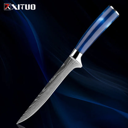 Stainless Steel Chef Knife Kitchen Knife Set