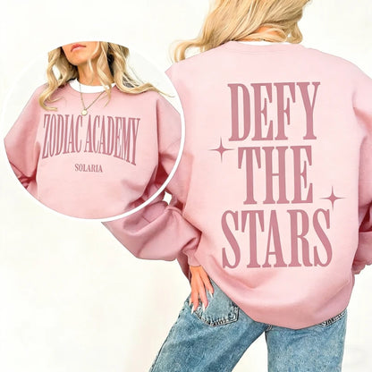 Solaria Sweater Licensed Zodiac Academy Merch Bookish Winter Sweatshirt Hoodies