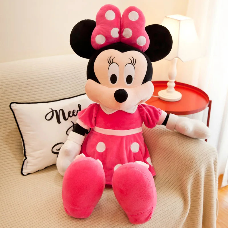 35cm Mickey Mouse Plush Toys Kawaii Anime Mickey Minnie Dolls