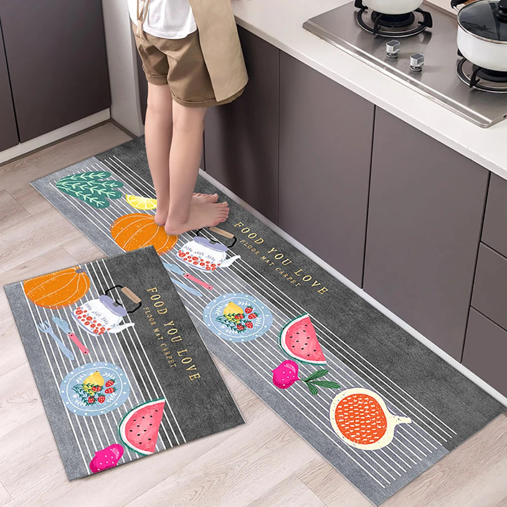 Non-slip Long Rugs Crystal Velvet Carpet