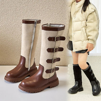 High Comfortable British Style Casual Versatile Leather Boots
