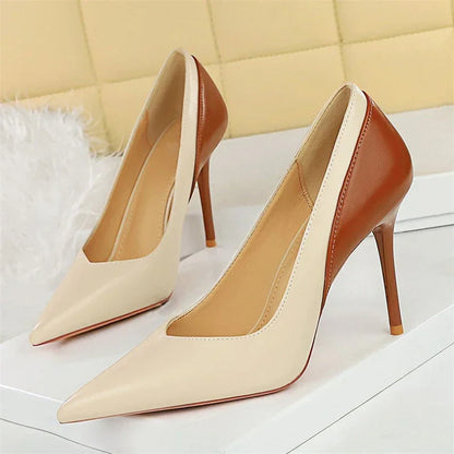 Pumps Thin Heels Party Ladies Shoes