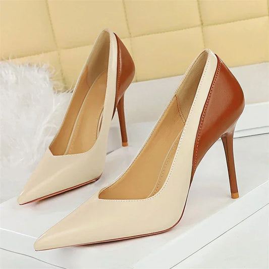 Pumps Thin Heels Party Ladies Shoes