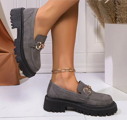 Retro Handmade Flats Suede Leather Casual Shoes