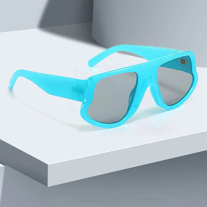 Rectangle Vintage Small Frame Sun Glasses