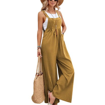 Slim Street Wear Prevalent Jumpsuits
