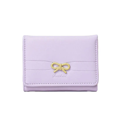 Cute Bow Small Card Holder wallet