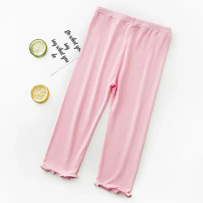 Leggings Ruffles Kids Cotton Toddler Pants