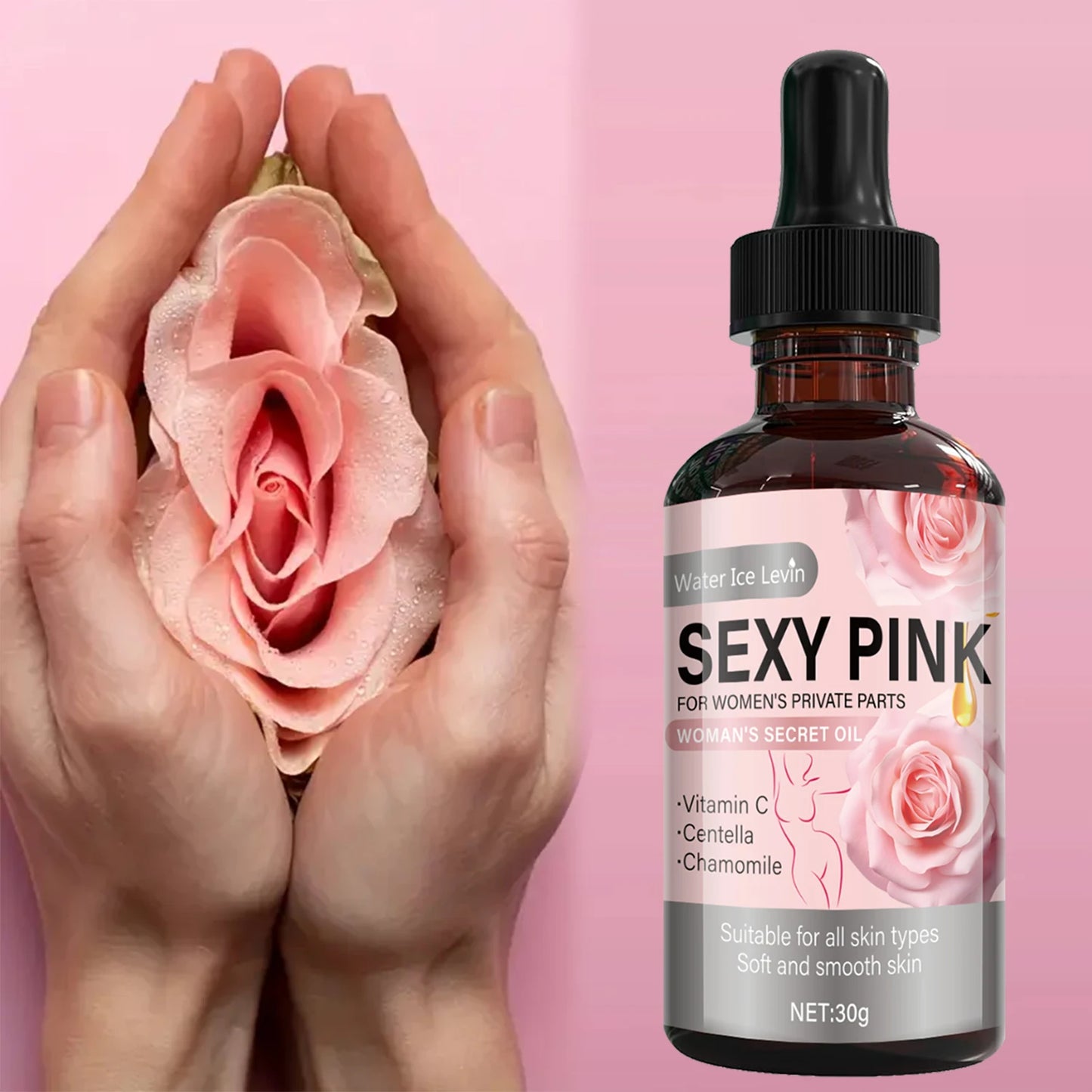 Secret Pink Intimate Oil Vitamin C & Chamomil