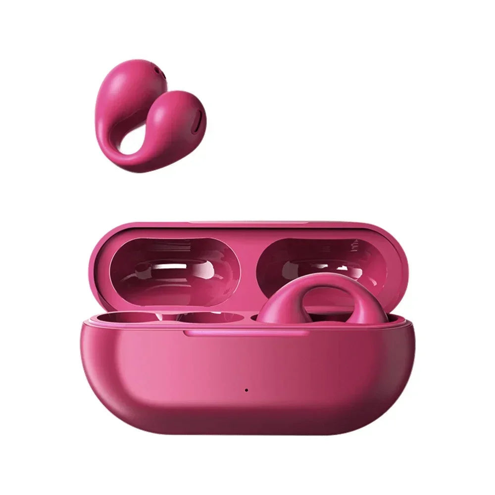 Wireless Bluetooth Earclip Earphone Painless Headset