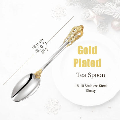 Stainless Steel Silver Flatware Set
