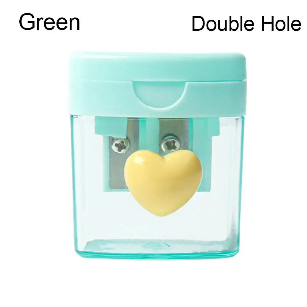 Cartoon Pencil Sharpener Single/Double Hole