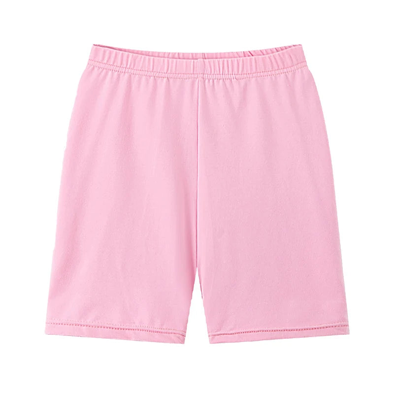 6/1 Pack Girls Solid Candy Safety Boxer