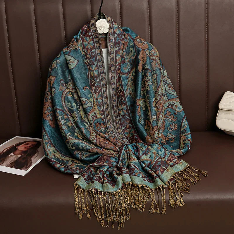 Luxury Cashmere Pashmina Shawl Scarves