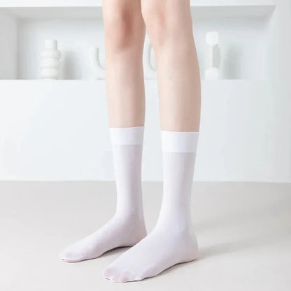 Thin Knee High Long Socks