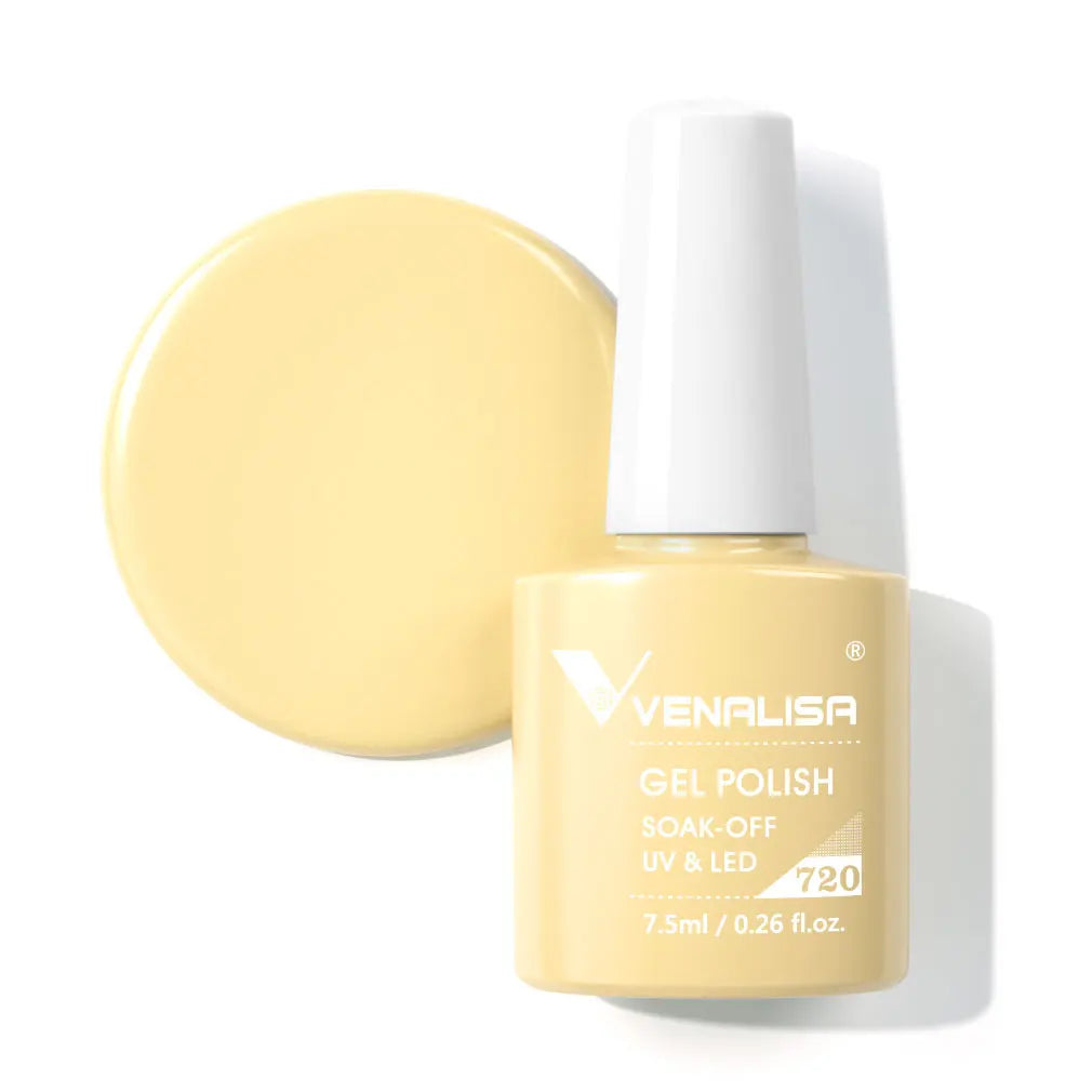 Glitter LED French Nail Polish