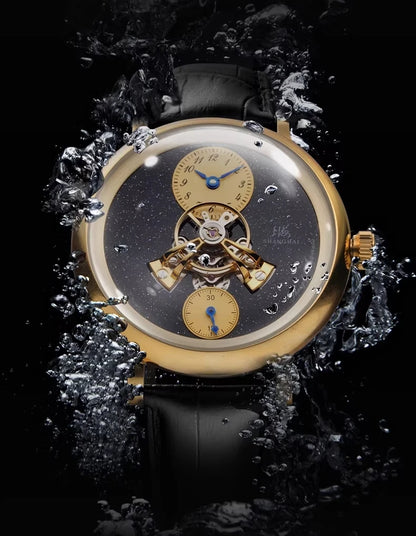 Sky Dome Mechanical 42mm Center Flywheel Automatic Watch