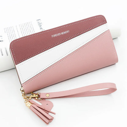 Clutch Card Holder Leather Wallet