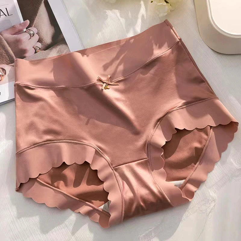 Silk Panties Nice Briefs Soft Underwear Mid rise Elegance Sexy Lingerie