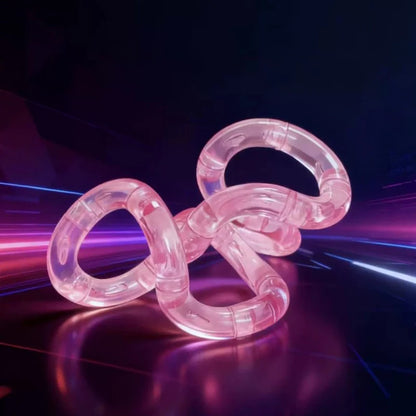 1/3/5pcs Deformable Rope Crystal Twist Rope Pressure Stress Relief Toys