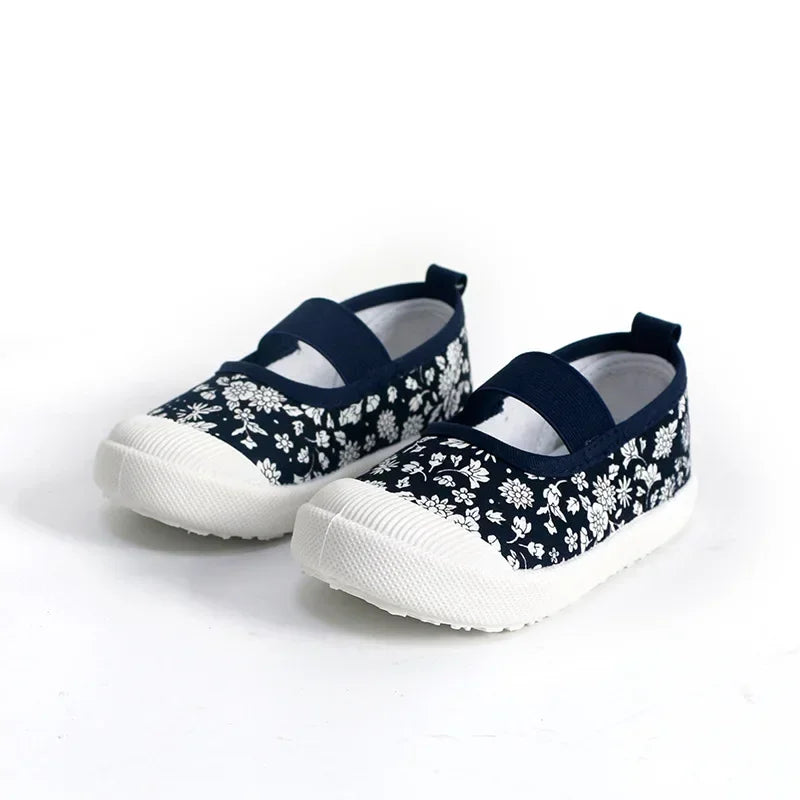 Baby Girl Canvas Sneakers
