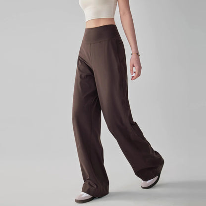 High Waist Stretch Loose Sports Yoga Pants